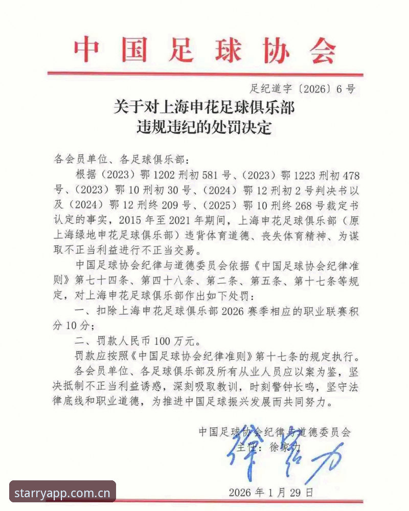 星空APP下载链接 中国足球重磅罚单实用指南:从禁足名单看行业未来变革